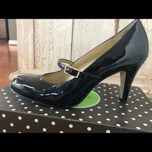 Classic Black Patent leather style heel 8.5M